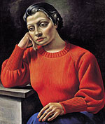 La mujer del sweater rojo, 1935