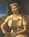 Retrato o La mujer de los guantes, 1937