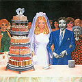 Wedding cake, 1977