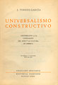 Torres García. Universalismo constructivo