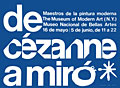 Afiche De Cézanne a Miró