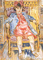 Pissarro. Retrato de niña