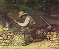 Courbet. El picapedrero, 1849