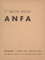 Catálogo del 5° Salón Anual ANFA, 1962