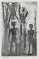 Reproducción Caín y Abel, expuesta en Van Riel, 1967